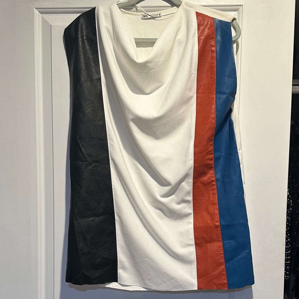 Zara Multicolor Sleeveless Tank Top